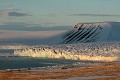  spitzberg, soleil de minuit, banquise, front glacier, arctique 
